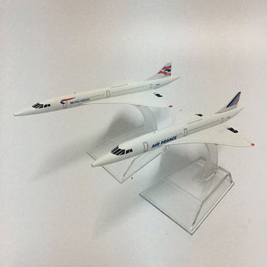 Concorde airplane model aircraft Diecast Model Metal 1:400 airplane Air bus A380 toy Gift collection AV8R